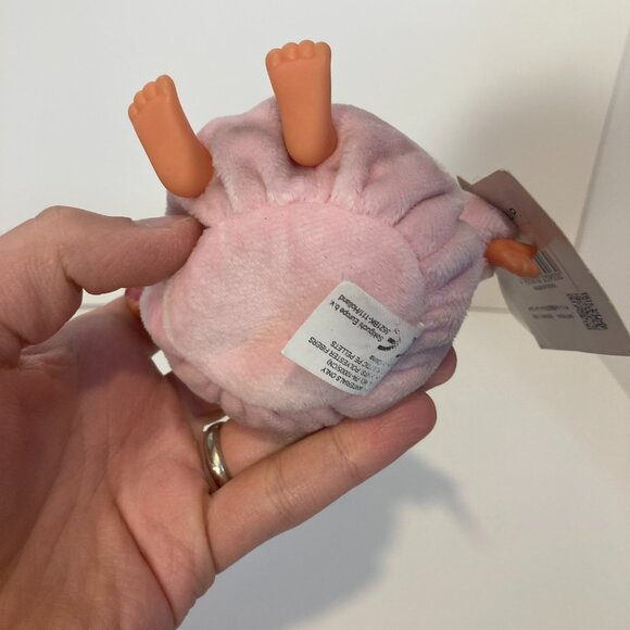 Monchhichi Monkey Bean Bag Baby Set Boy Girl Sekiguchi Doll Toy Tag Japanese - Picture 15 of 16